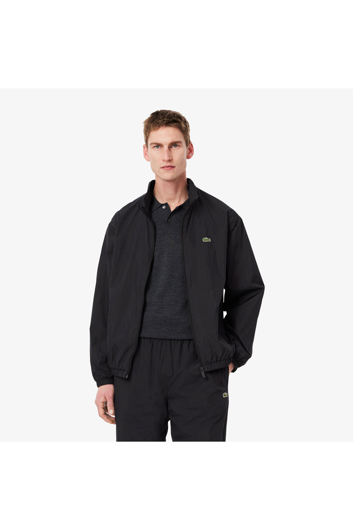 Lacoste Erkek Kapüşonlu Siyah Yağmurluk — مشکی TYCFA09D5AE54C1C6834F6A00