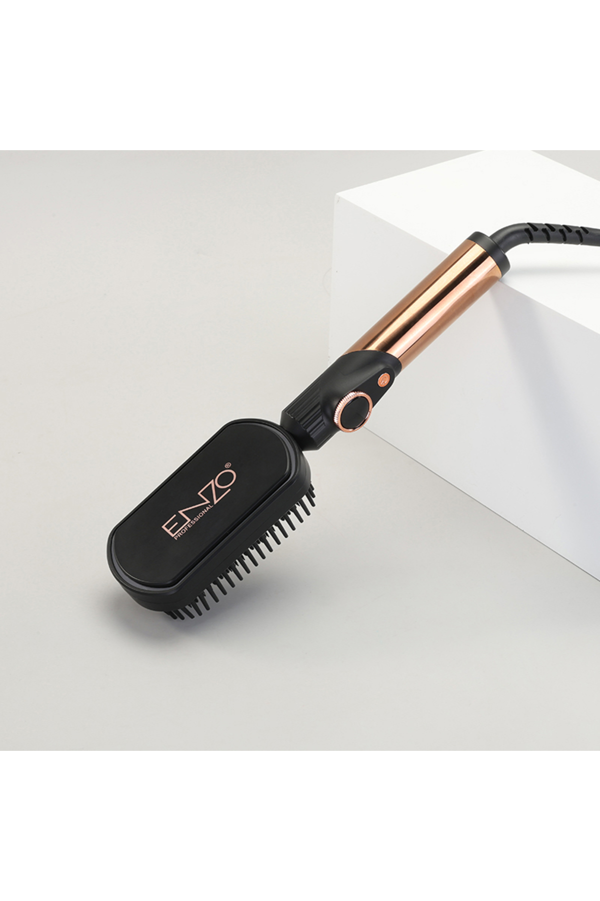 ENZO Professional Hair Straightener Brush EN-4002 – 3-in-1 Styler, Dryer & Volumizer- Trendyol