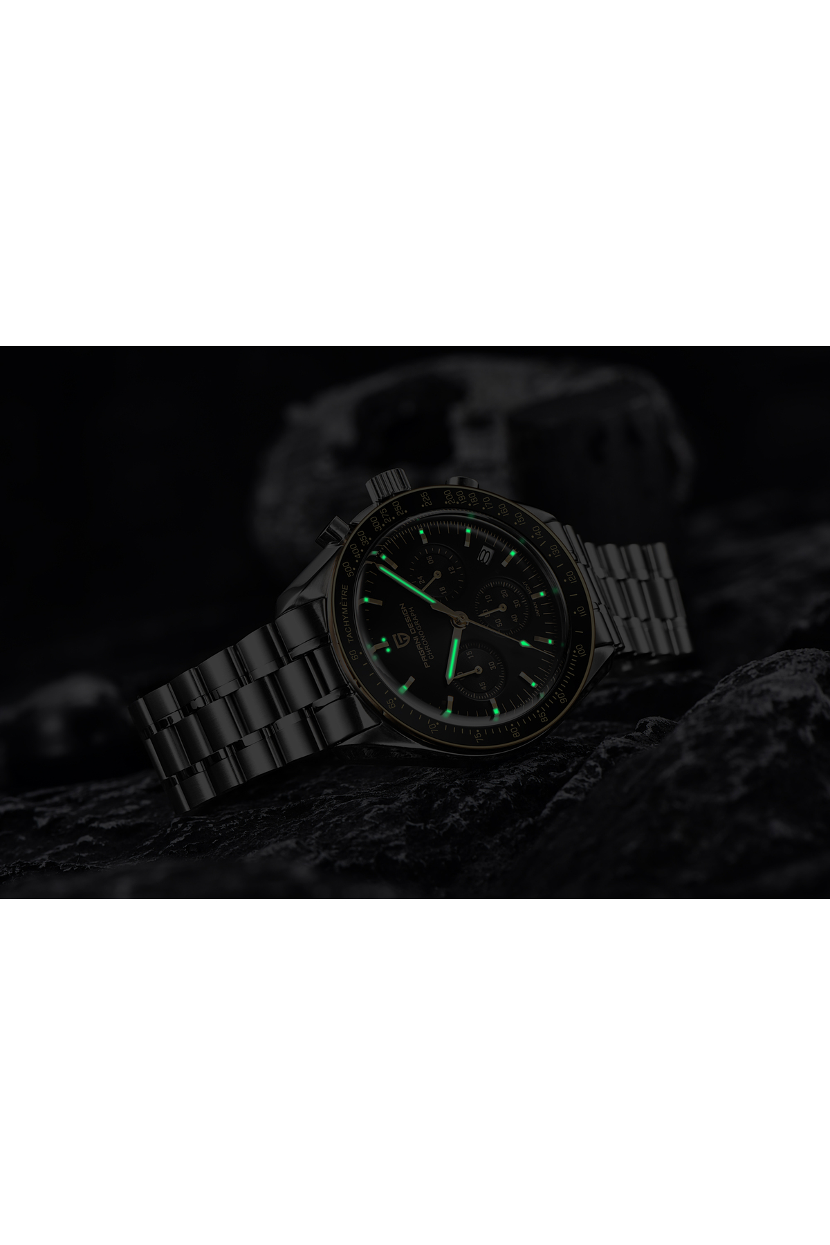 Pagani design PD-1701 Speedmaster Moonwatch 40mm VK63 Kronograf