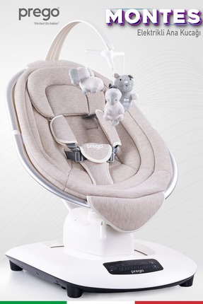 Prego Montes Elektrikli Otomatik Sallanan Ana Kucağı mamaroo 4090