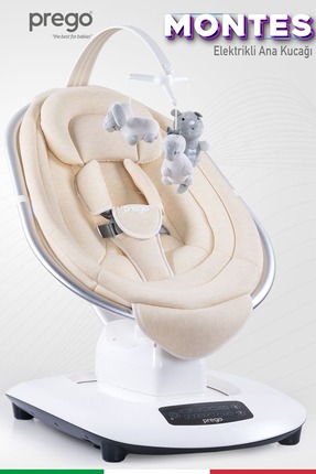 Prego Montes Elektrikli Otomatik Sallanan Ana Kucağı mamaroo 4090