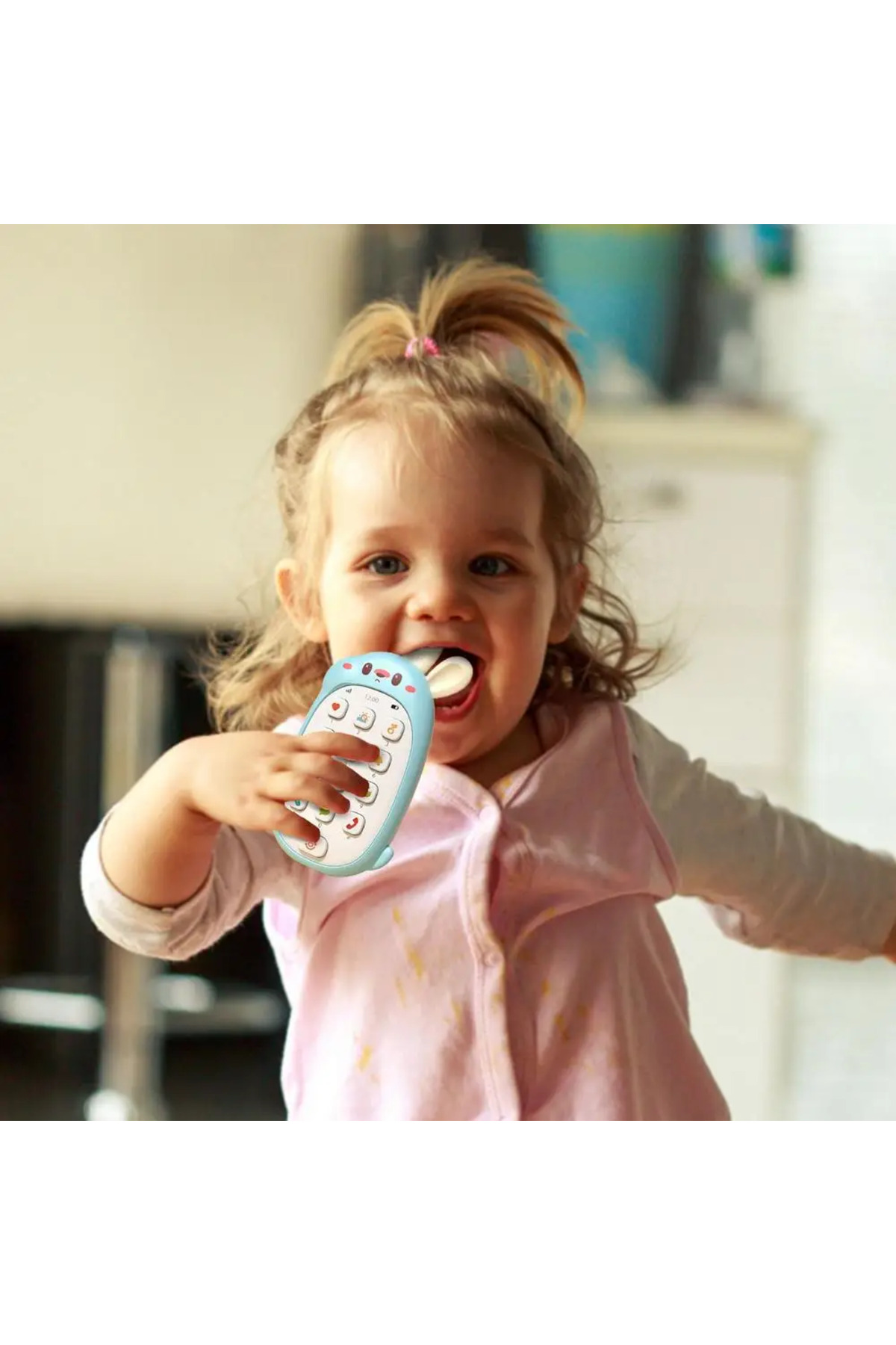 شبیهساز دندانگیر آبی نوزاد، تلفن همراه، اسباببازی موسیقیال برای کودکان ۰ تا ۱ ساله، آموزش ابتدایی