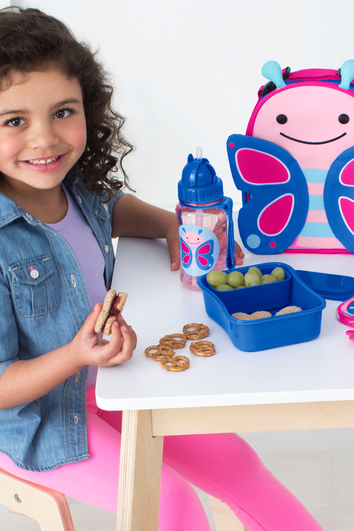 Skip Hop Zoo Kelebek Paslanmaz Çelik Termos fotoğrafı 3 (önizleme)