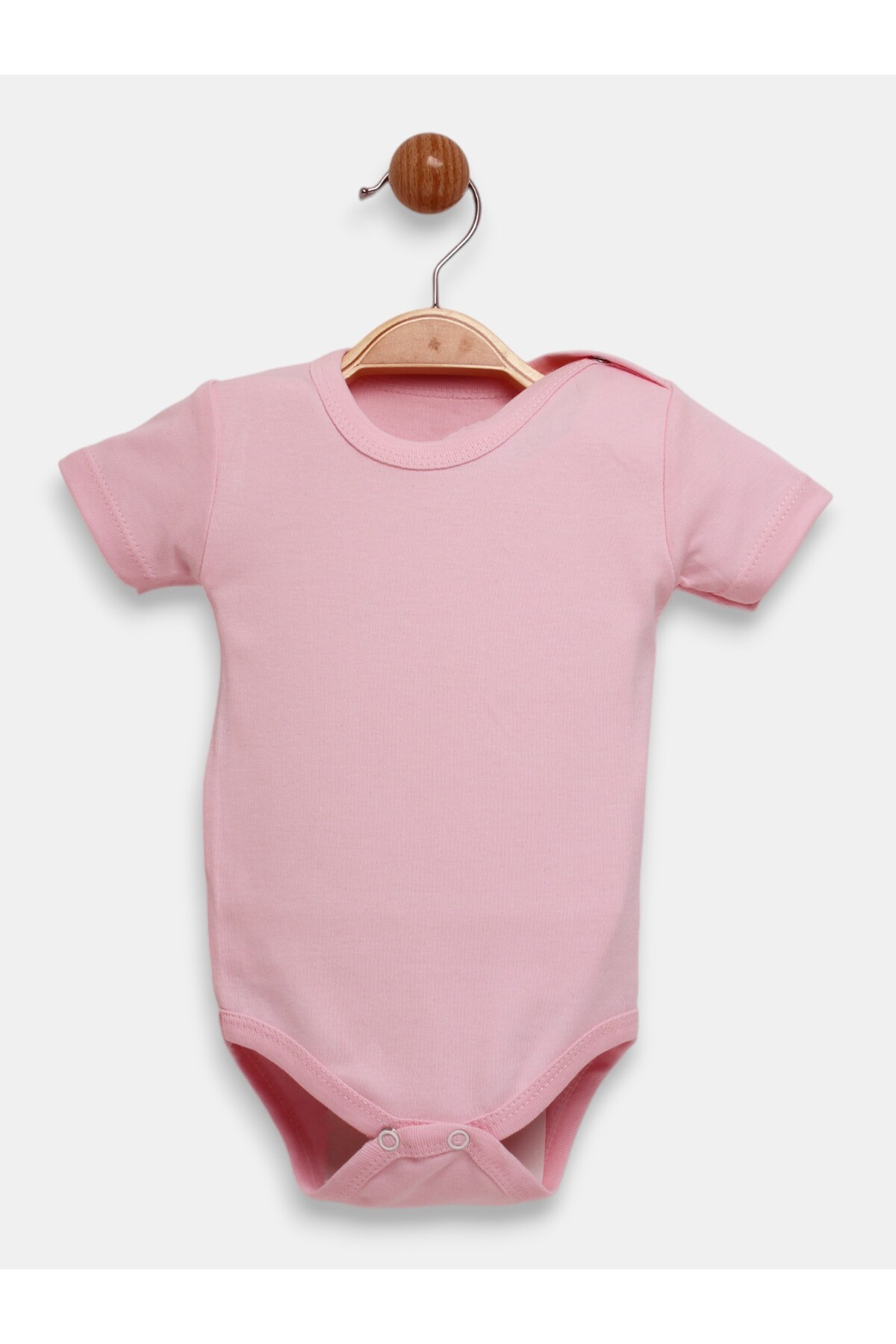 bukko Kız Bebek Çıtçıtlı Body (BADİ) Zıbın Kısa Kollu 4'lü Avantajlı Set 0-12 Ay (Yenidoğan 1 Yaş) fotoğrafı 2 (önizleme)