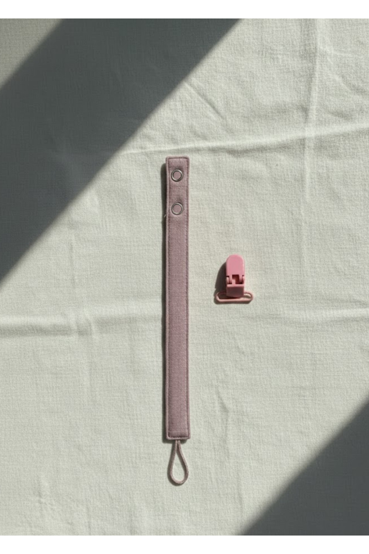 Joyous Mom Kids Hoş Geldin Bebek Seti 3'lü %100 Pamuk Müslin Set Diş Kaşıyıcı Emzik Askısı Uyku Arkadaşı Yenidoğan fotoğrafı 4 (önizleme)