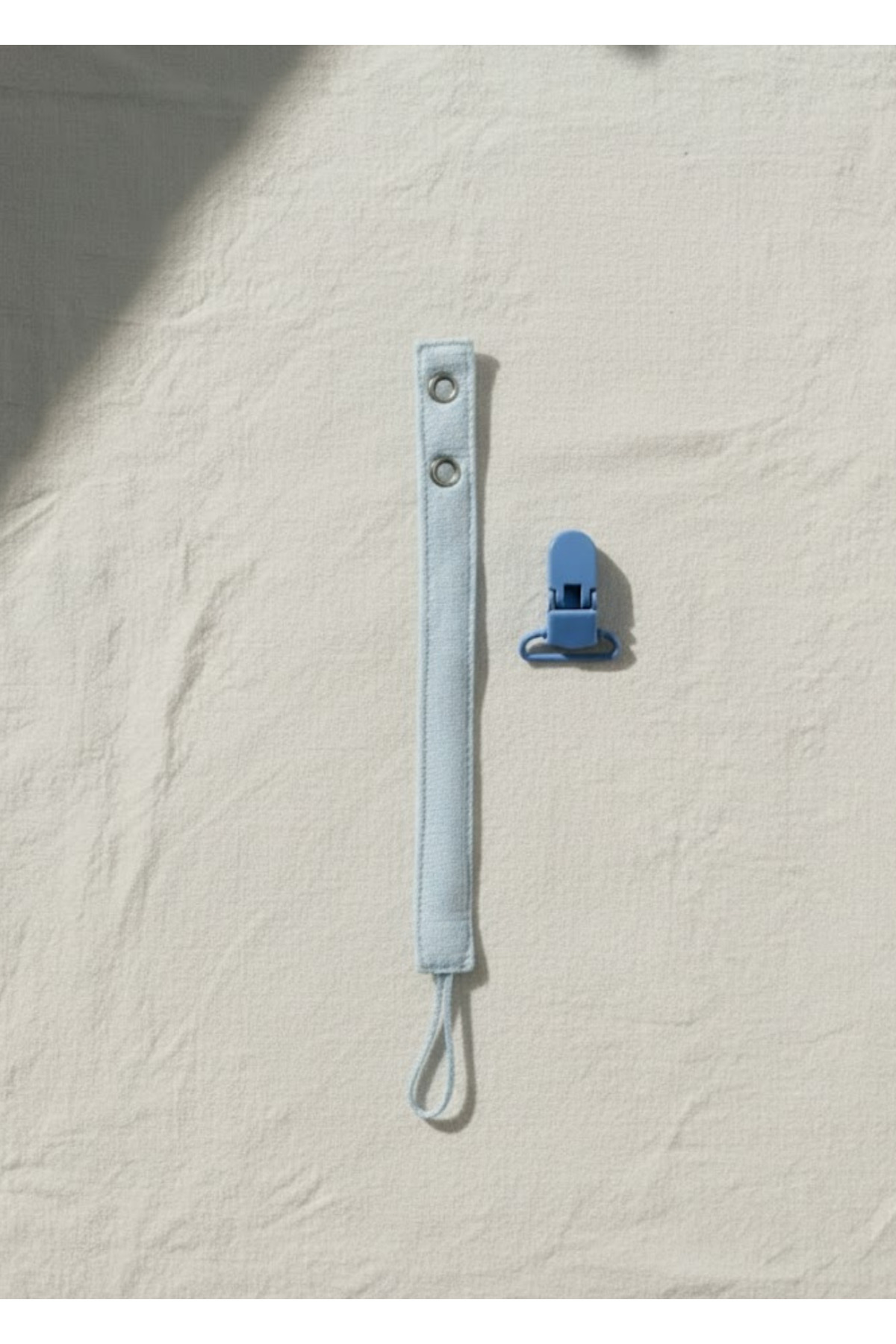 Joyous Mom Kids Hoş Geldin Bebek Seti 3'lü %100 Pamuk Müslin Set Diş Kaşıyıcı Emzik Askısı Uyku Arkadaşı Yenidoğan fotoğrafı 4 (önizleme)