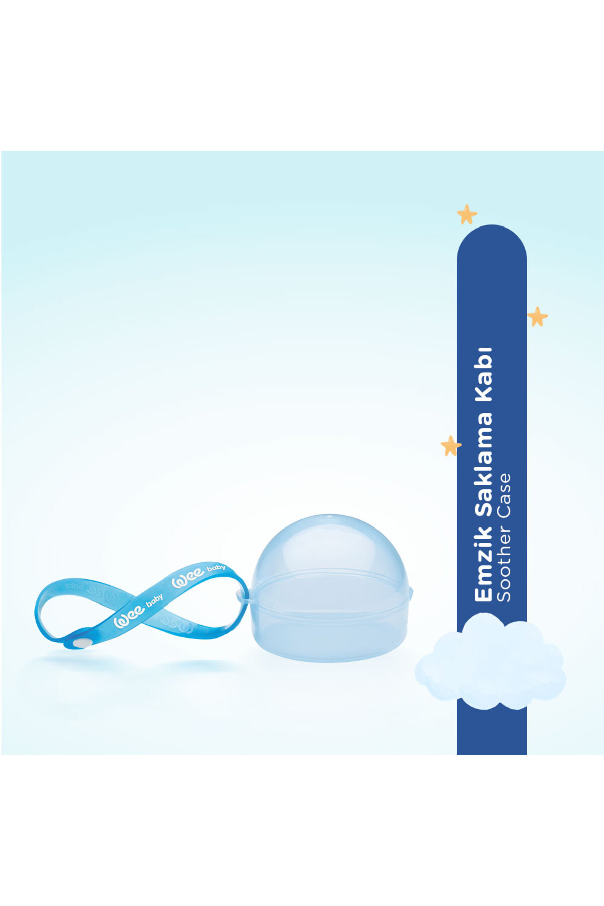 Wee Baby Emzik Saklama Kutusu - MAVİ fotoğrafı 2 (önizleme)