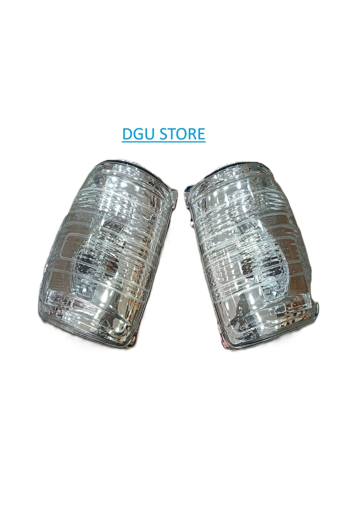 FORTEC TRANSİT V363 - 2019-2020-2021-2022-2023 UYUMLU - ''SAĞ-SOL'' AYNA YAN SİNYALİ TAKIMI ŞEFFAF BEYAZ