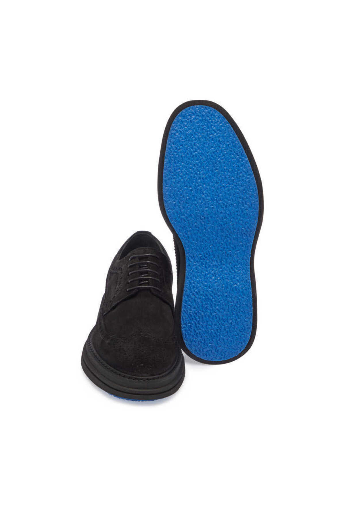 Tergan  Siyah Hakiki Deri Erkek Klasik Ayakkabı - E24S1AY56999-A01 - Görsel 5