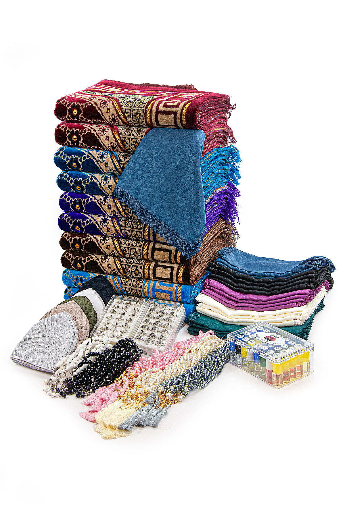 Hajj and Umrah Dodya Velvet Prayer Sheet Set for 20 – Premium 2