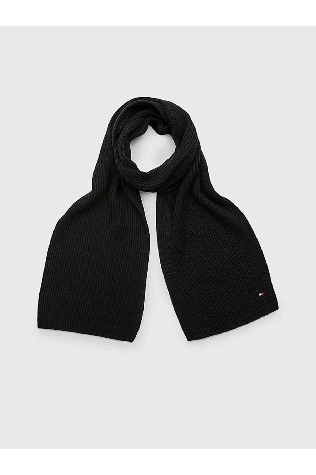 تامی هیلفیگر شال گردن بافتنی طرح پرچم اسنشال