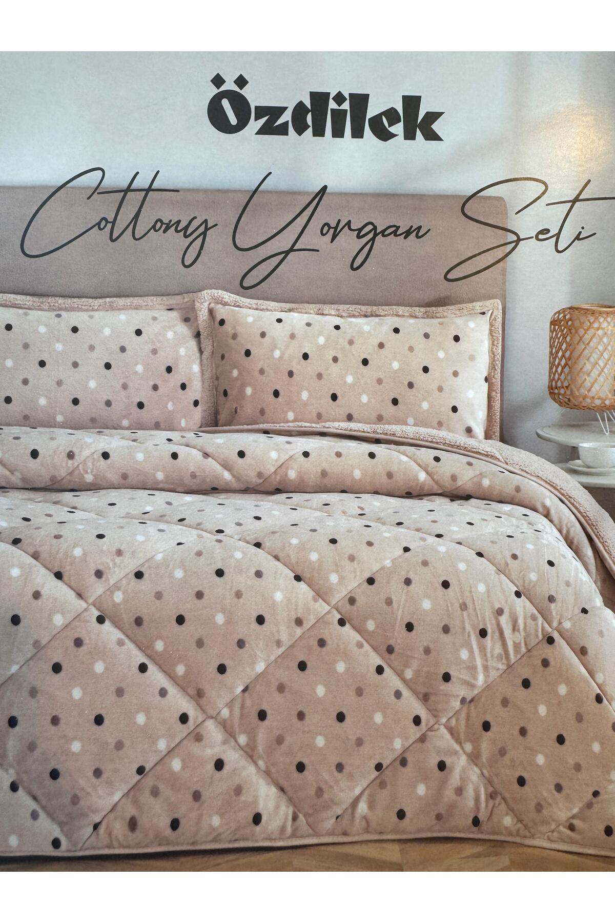 Özdilek Cottony Yorgan Seti Tek Kişilik(160x240)-Damla