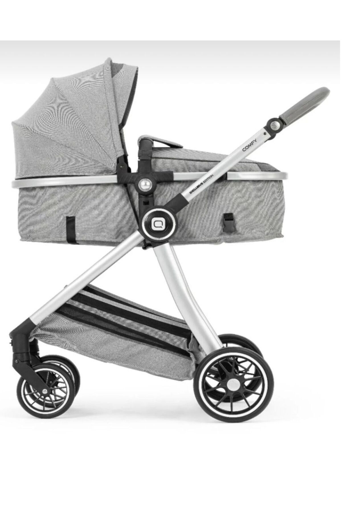 QUARD 4'lü Set / Comfy Life Seyahat Sistem Bebek Arabası / Oto Koltuğu / Bebek Bakım Çantası / Yağmurluk fotoğrafı 4 (önizleme)