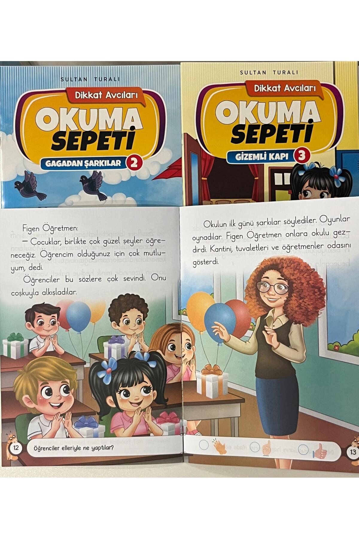 drk çocuk yayınları DİKKAT AVCILARI OKUMA SEPETİ 10 LU HİKAYE
