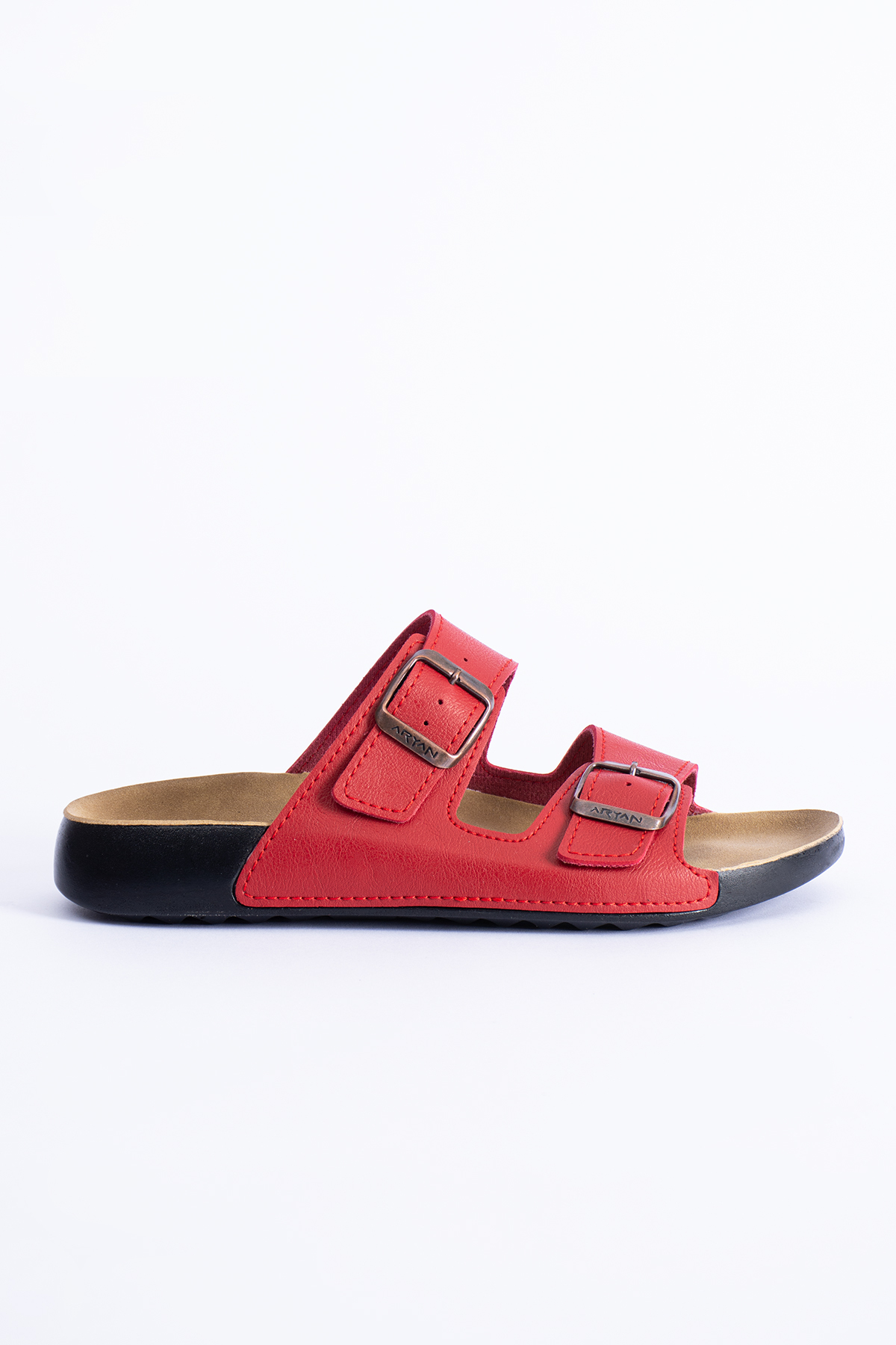 Alexandra Women's Orthopedic Flexible Comfort Casual Lightweight Poly Sole Casual Double Band Sandals Slippers