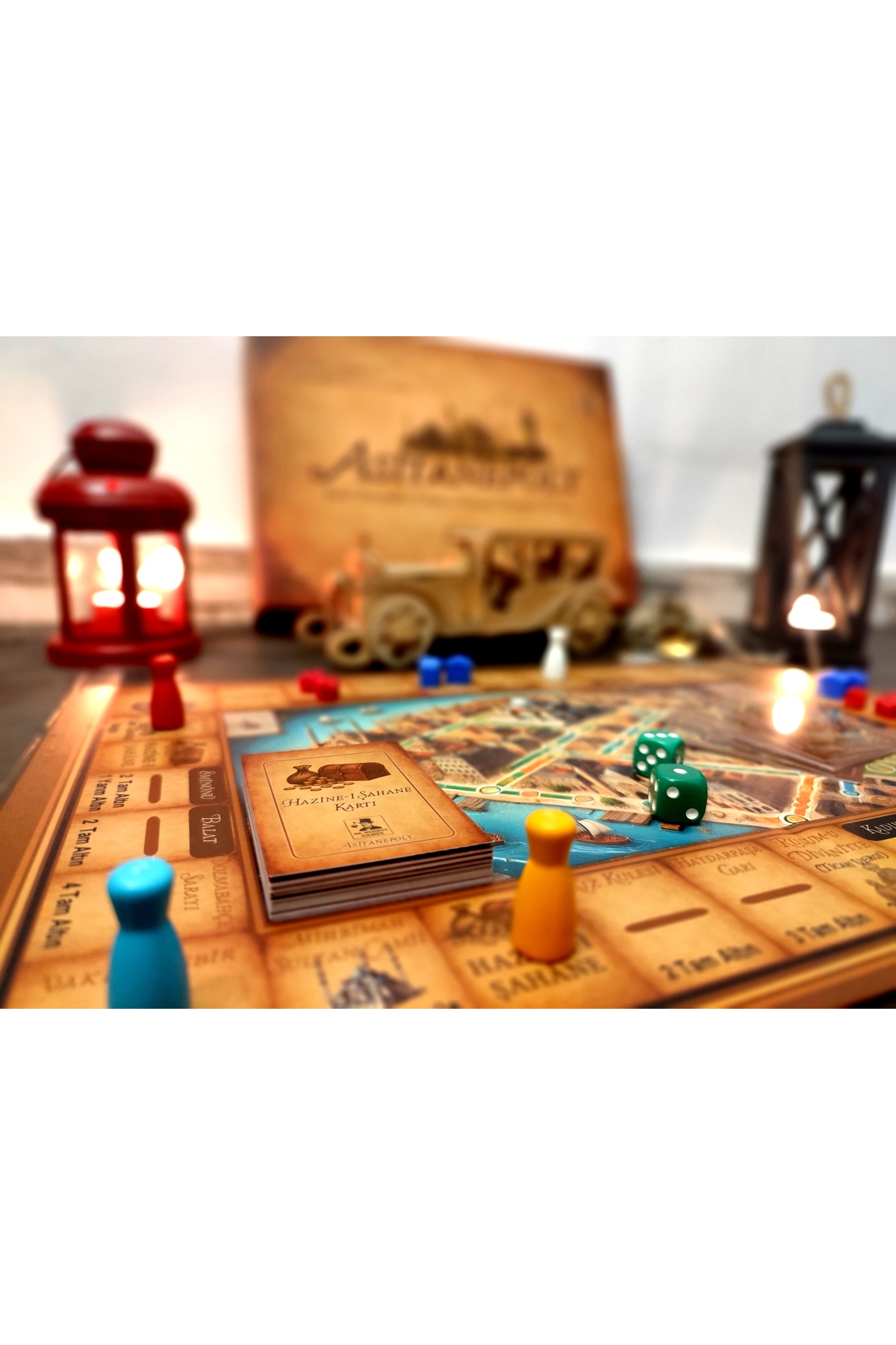 MR MEZOPO Metropol Asitanepoly Kutu Oyunu - Masa Oyunu - Eğlenceli Grup Parti Aile Oyunu Nostaljik Monopoly fotoğrafı 5 (önizleme)