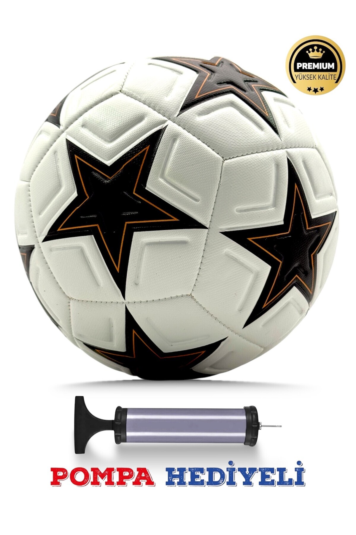 İMVULA Futbol Topu Şampiyonlar Ligi Çim Zemin ve Beton Zemin Pompa Hediyeli