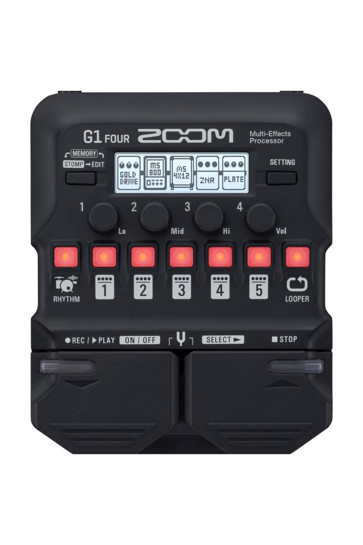 Zoom G1 FOUR Multi-Efekt Prosesörü - Fiyatı, Yorumları