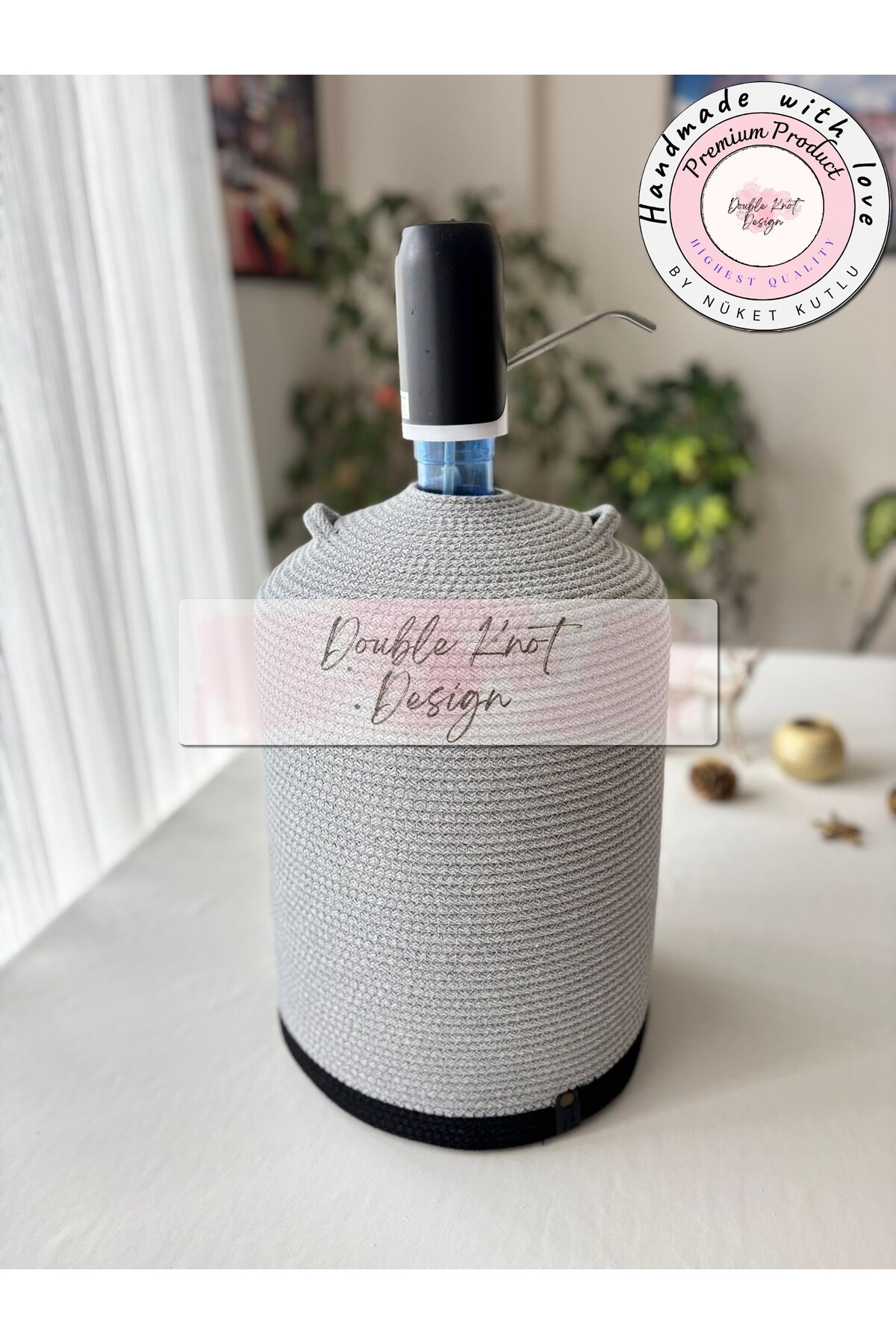 Carboy Pouch Decorative Basket - Organizer / Gift Wicker Jute Tress