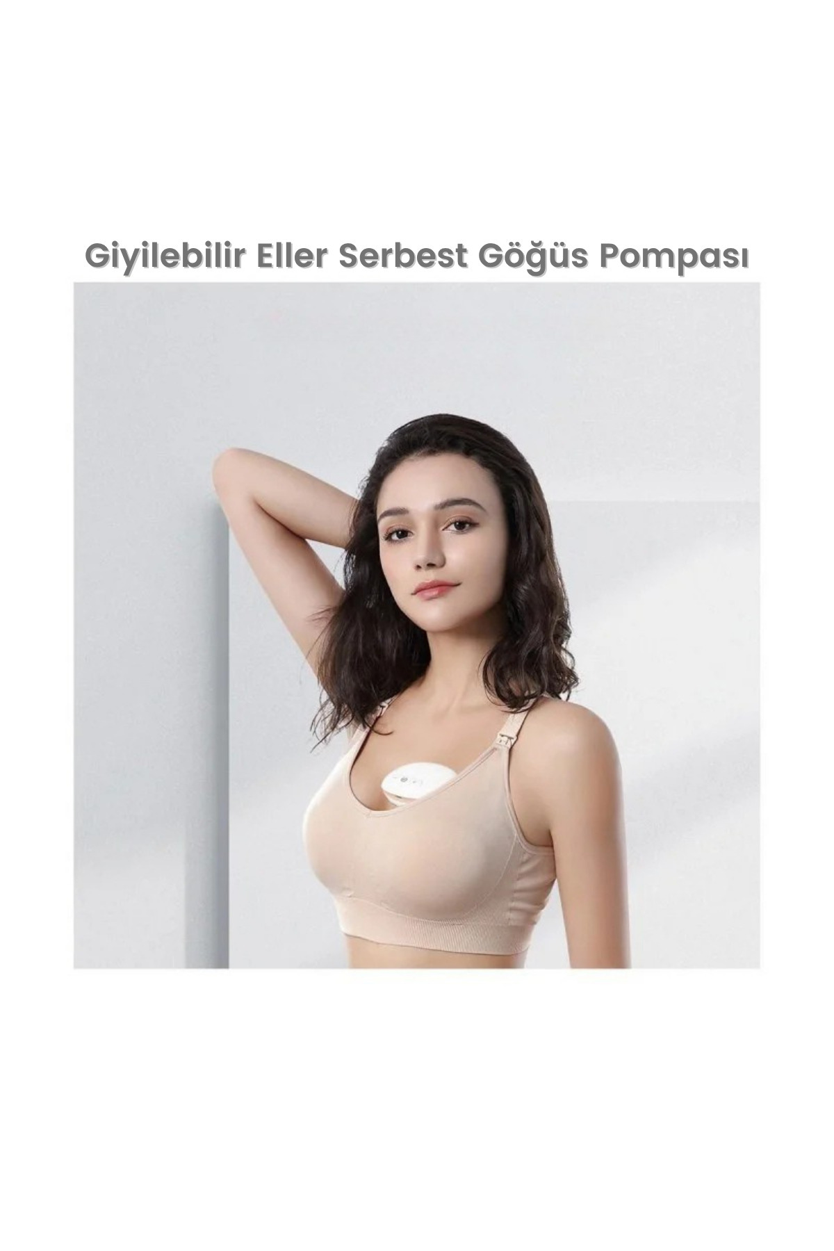 Bebebao P1 240 ML Giyilebilir Elektrikli Süt Sağma Göğüs Pompası fotoğrafı 3 (önizleme)