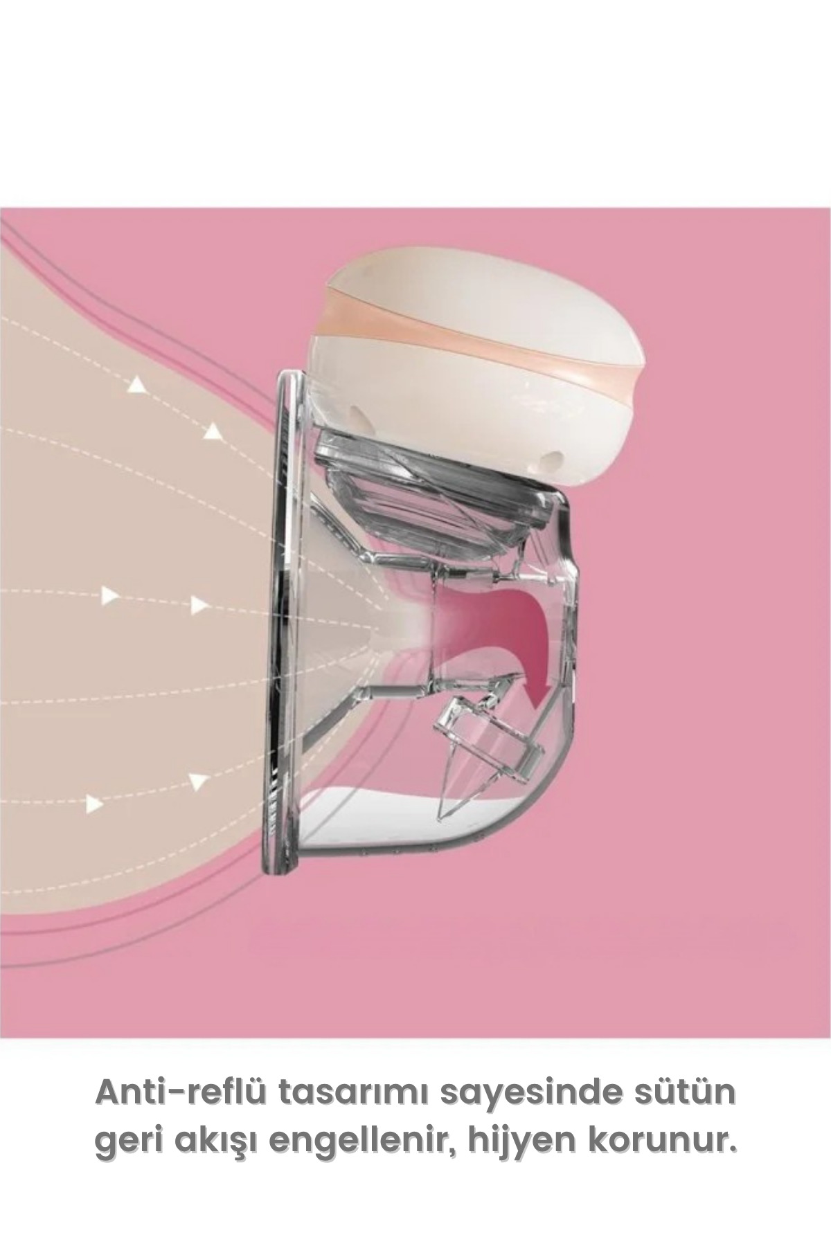 Bebebao P1 240 ML Giyilebilir Elektrikli Süt Sağma Göğüs Pompası fotoğrafı 7 (önizleme)