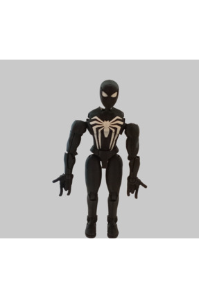 Workshopin3D Örümcek adam figür black suit