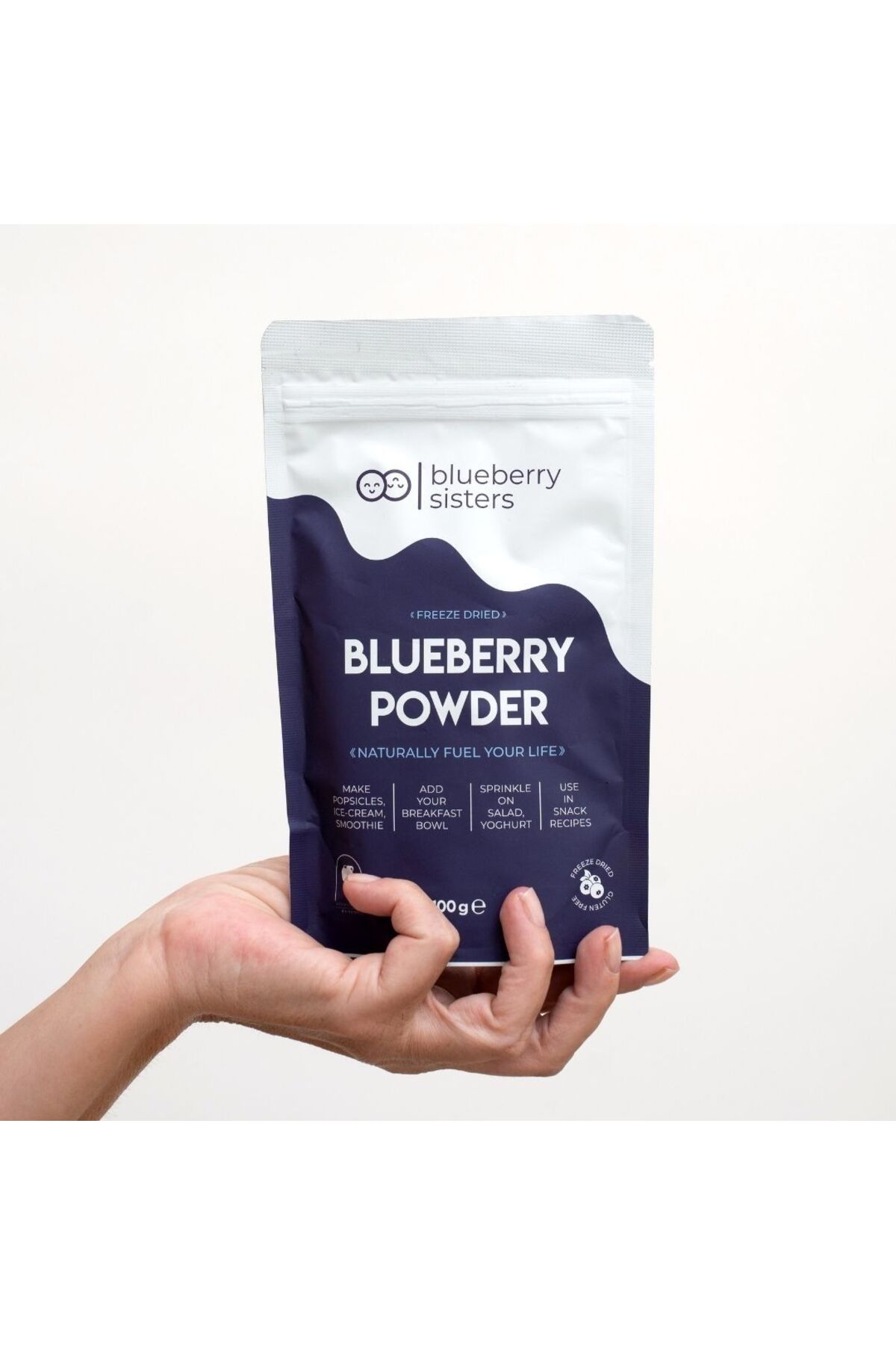 Blueberry sisters Blueberry Powder (YABANMERSİNİ TOZU) 100 Gr