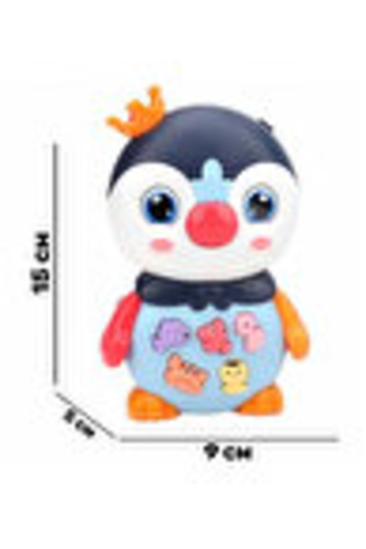 Vardem Işıklı Ve Müzikli Penguen Bebek Piyanosu (MAVİ) fotoğrafı 5 (önizleme)