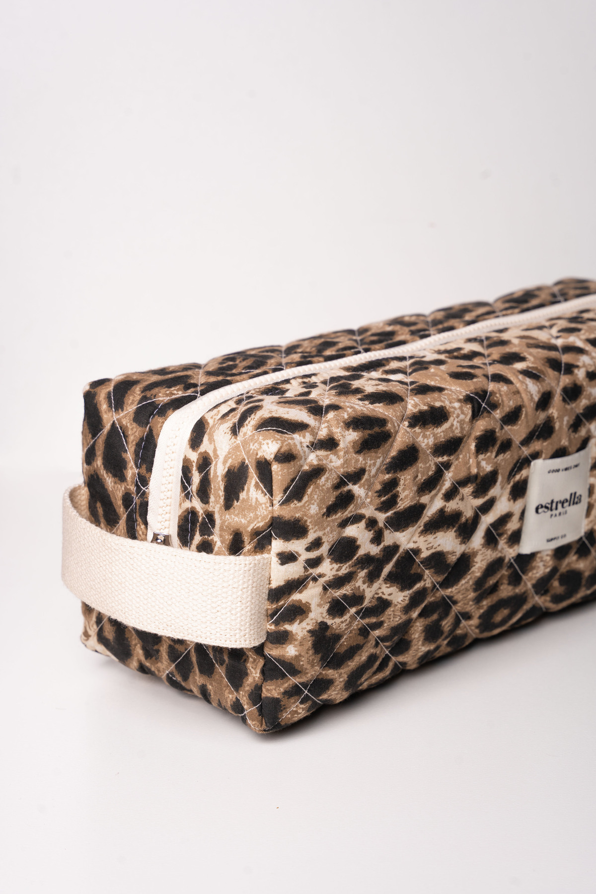 Leopar Dy-son Airwrap ve Tüm Saç Şekillendiriciler için XL Boy Seyahat, Makyaj Çantası Leo-KARE — رنگارنگ PP4646 — تصویر 2 از 5