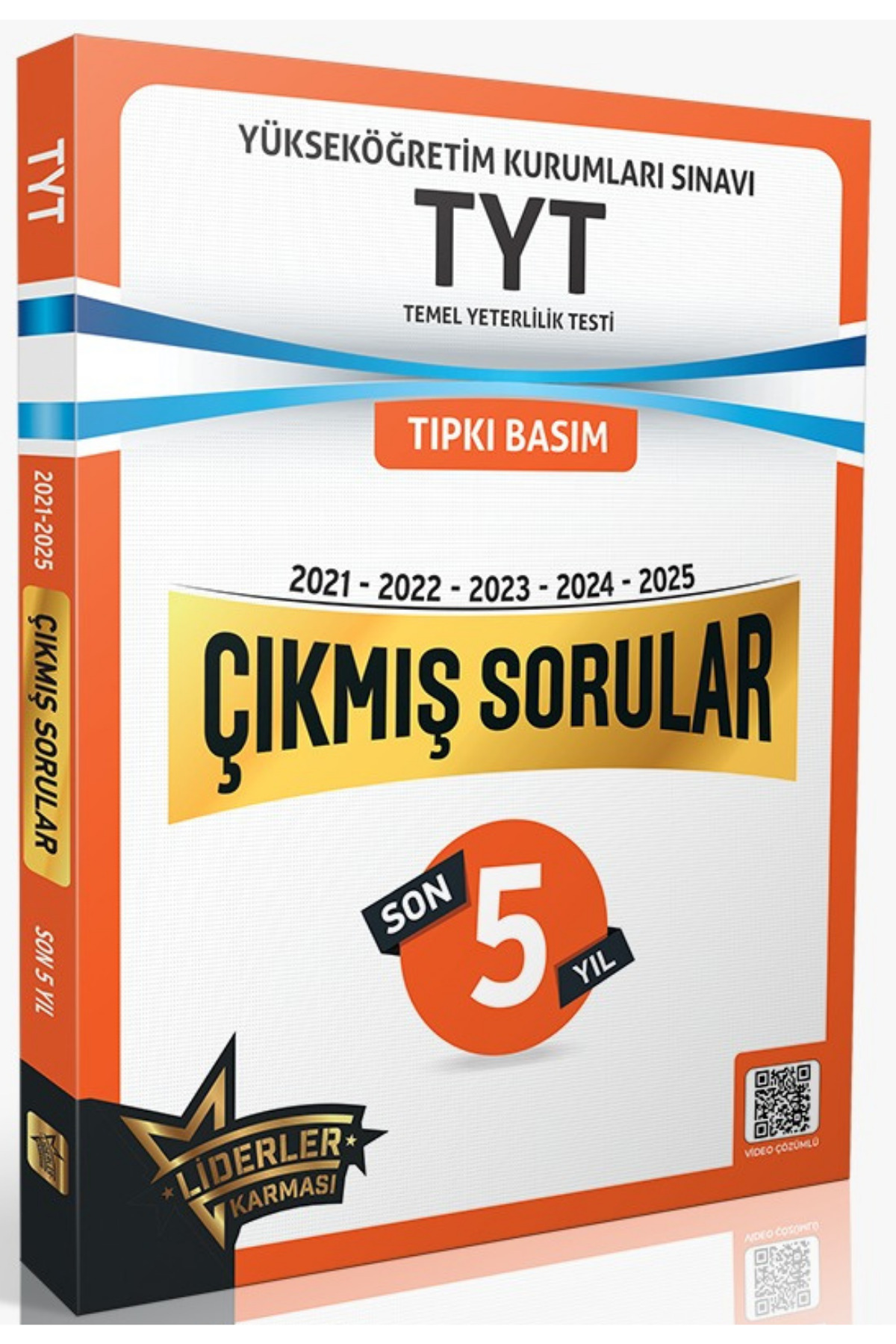 LİDERLER KARMASI TYT Son 5 Yıl Çıkmış Sorular Tamamı Video Çözümlü