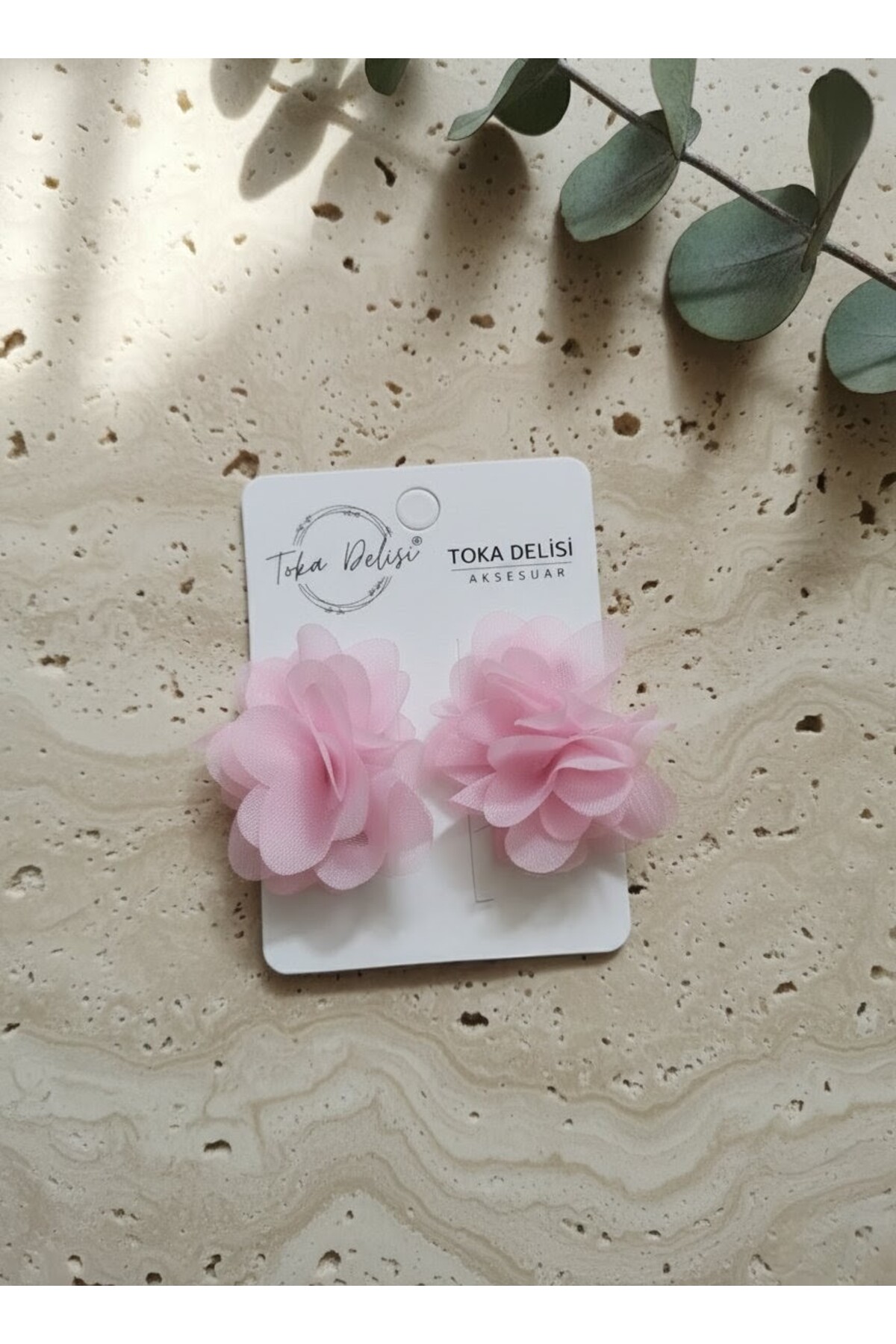 Toka Delisi Açık Pembe Saçsız Bebek Tokası, Ikili Sevimli Saç Acıtmayan Kurdeleli Saçsız Bebek Tokası fotoğrafı 2 (önizleme)