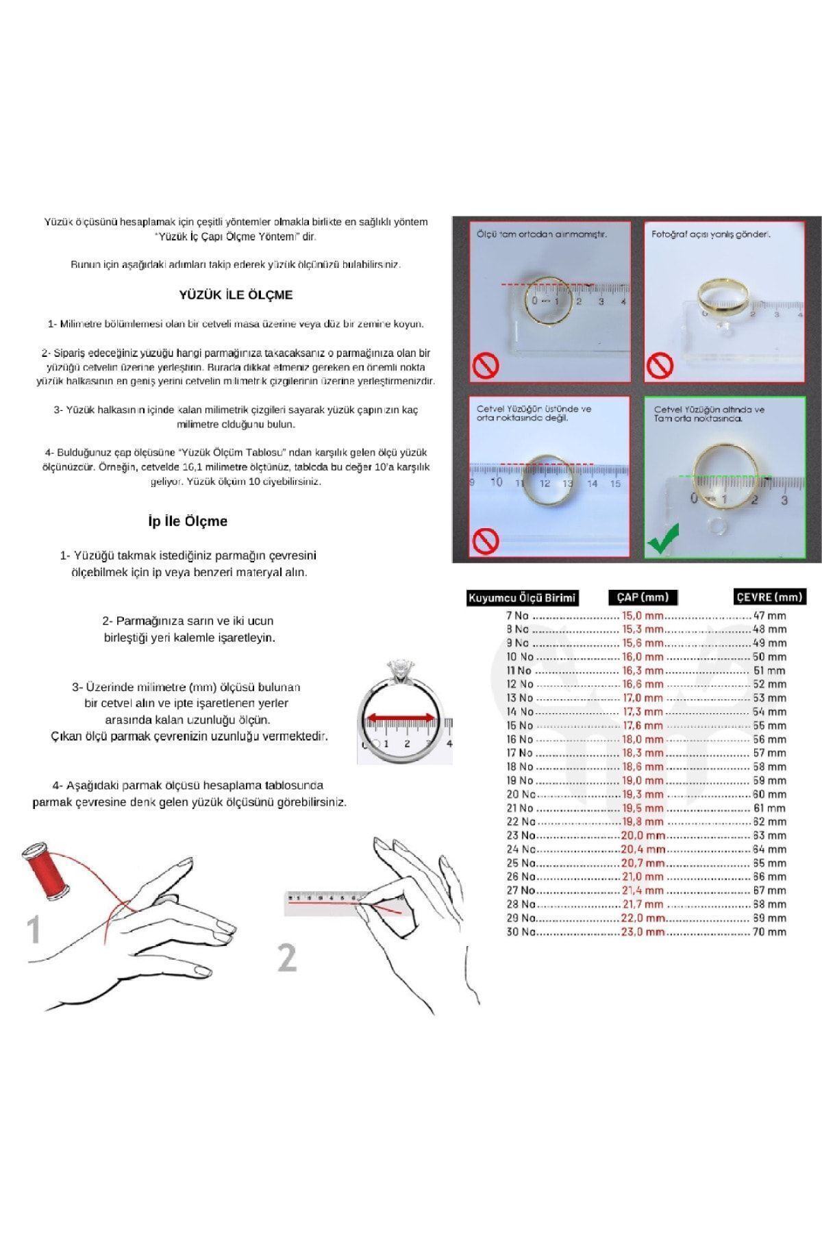 Çgk Çiğdem Gürel Kuyumculuk 8 Ayar Sentetik Zirkon Taşlı Kadın Şık Tektaş Altın Yüzük görsel 4