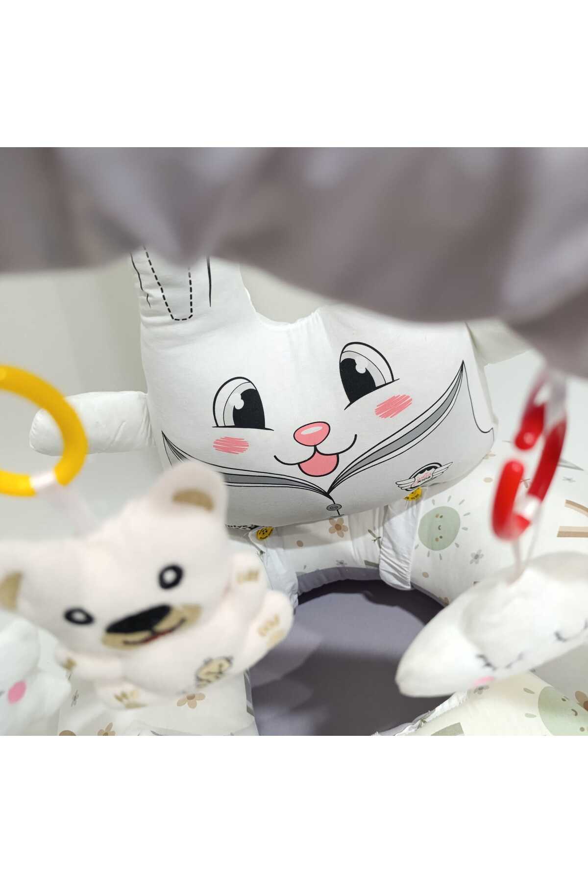 JULYA KİDS Oyuncaklı Bebek Destek Oturma Minderi Sırt Destekli Oturmak Öğrenme Koltuk fotoğrafı 4 (önizleme)