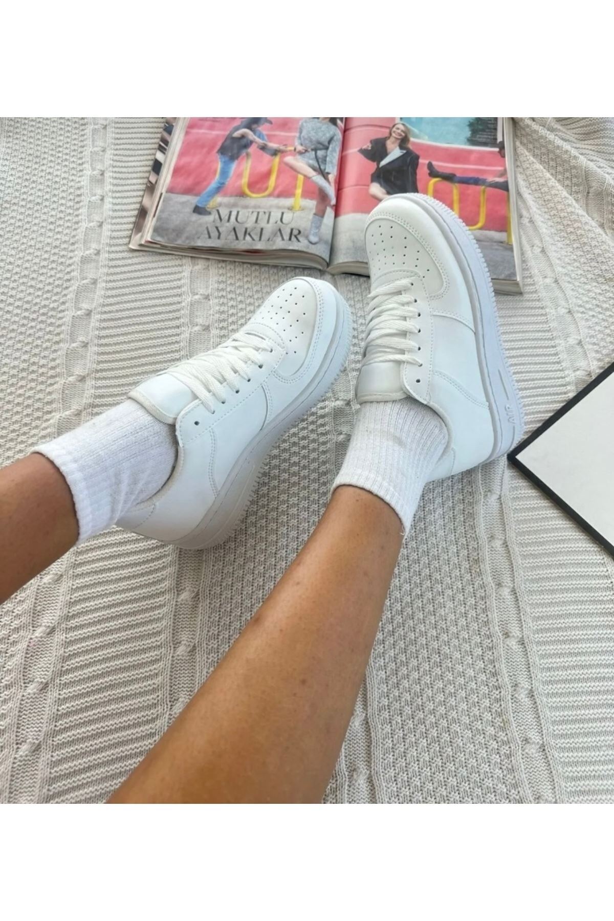 Genel Markalar  benimolsun Unisex Spor Ayakkabı Günlük Sneakers - Görsel 2