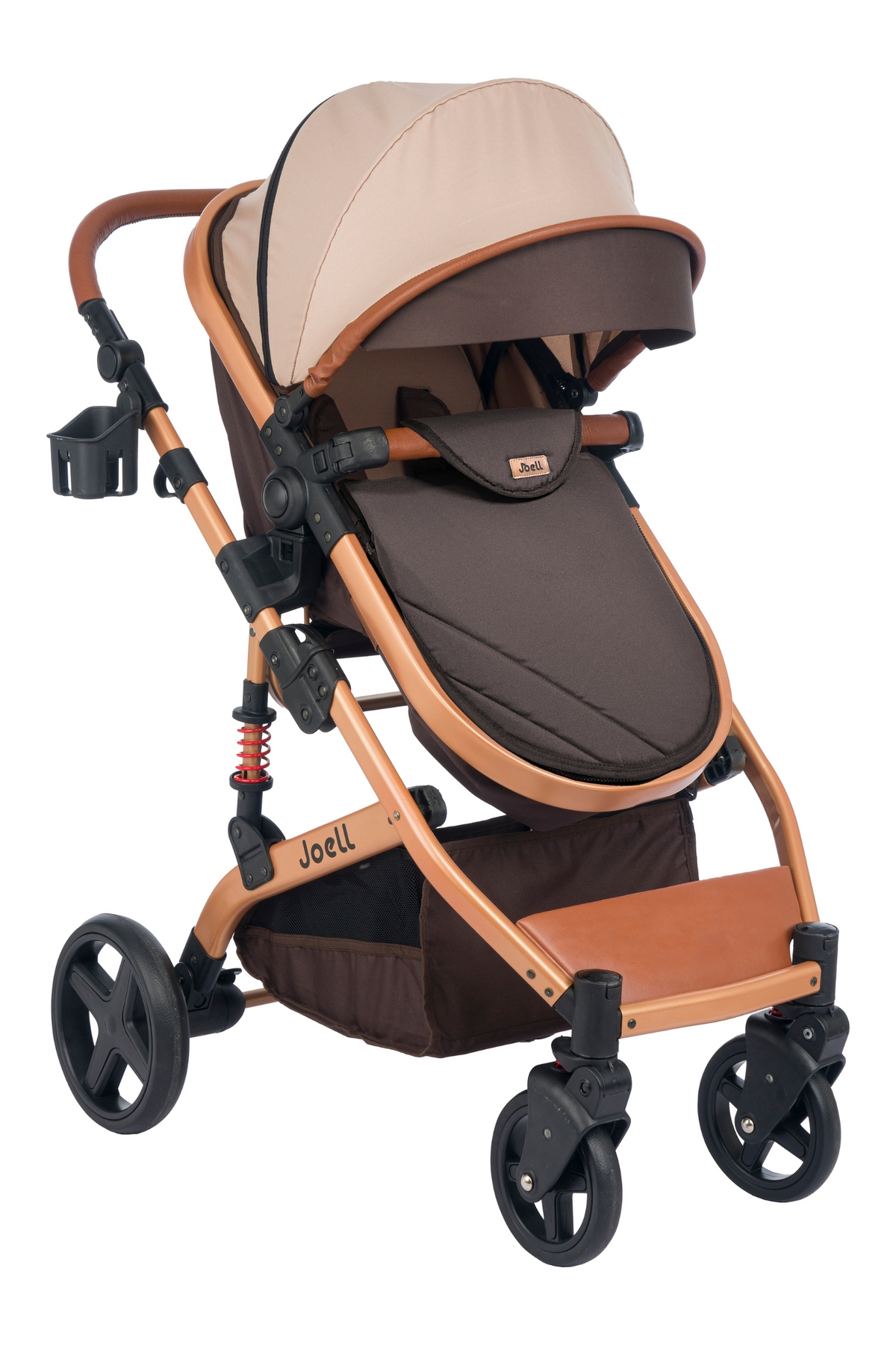 Joell Truva 1712 Travel Sistem Bebek Arabası Kahve fotoğrafı 2 (önizleme)
