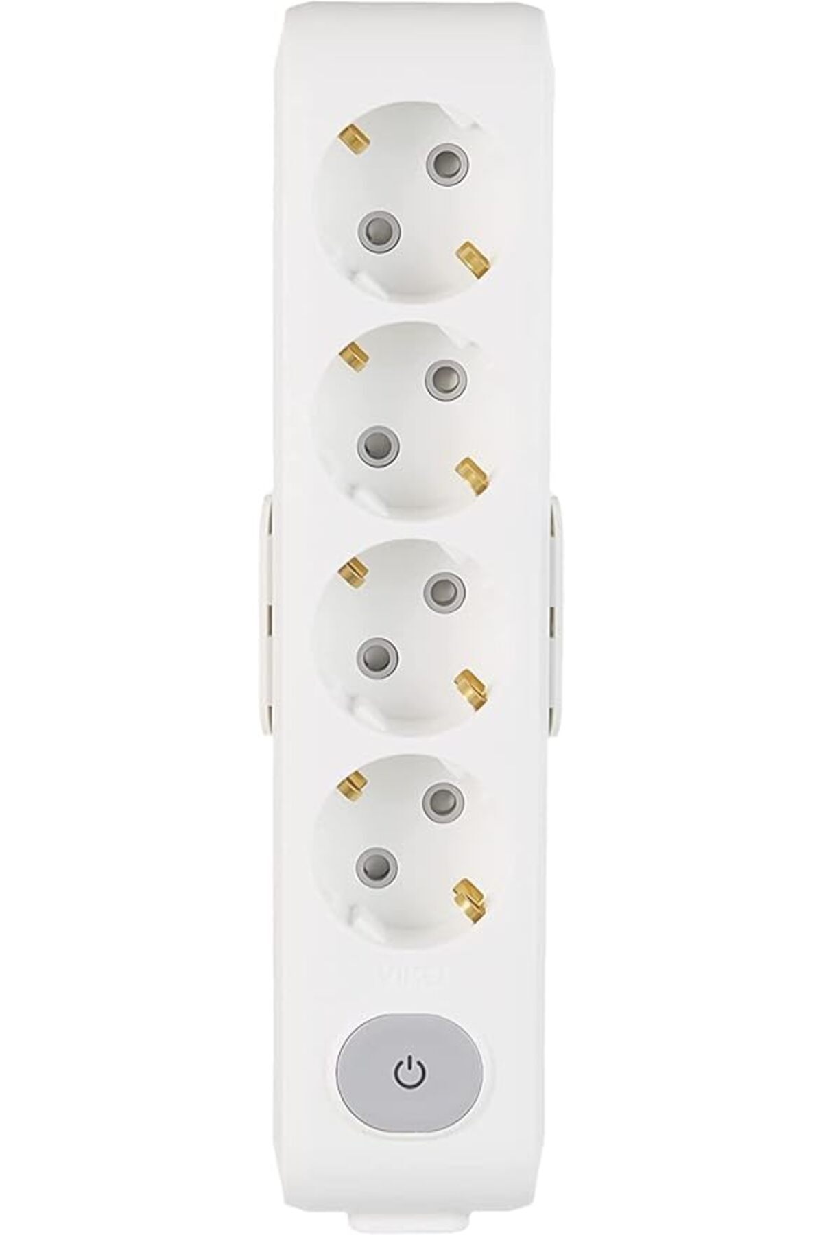 yenibagshop Multi-Let Dörtlü Priz Anahtarlı Topraklı Klemensli Çocuk Korumalı (Kablosuz)