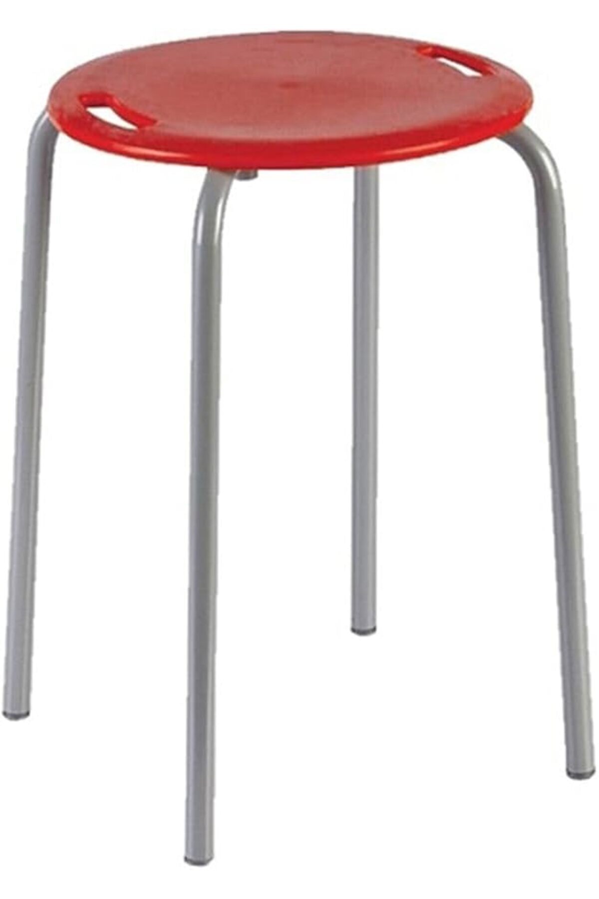 salesalbutik Tabure Demir Kırmızı M-KV18-04