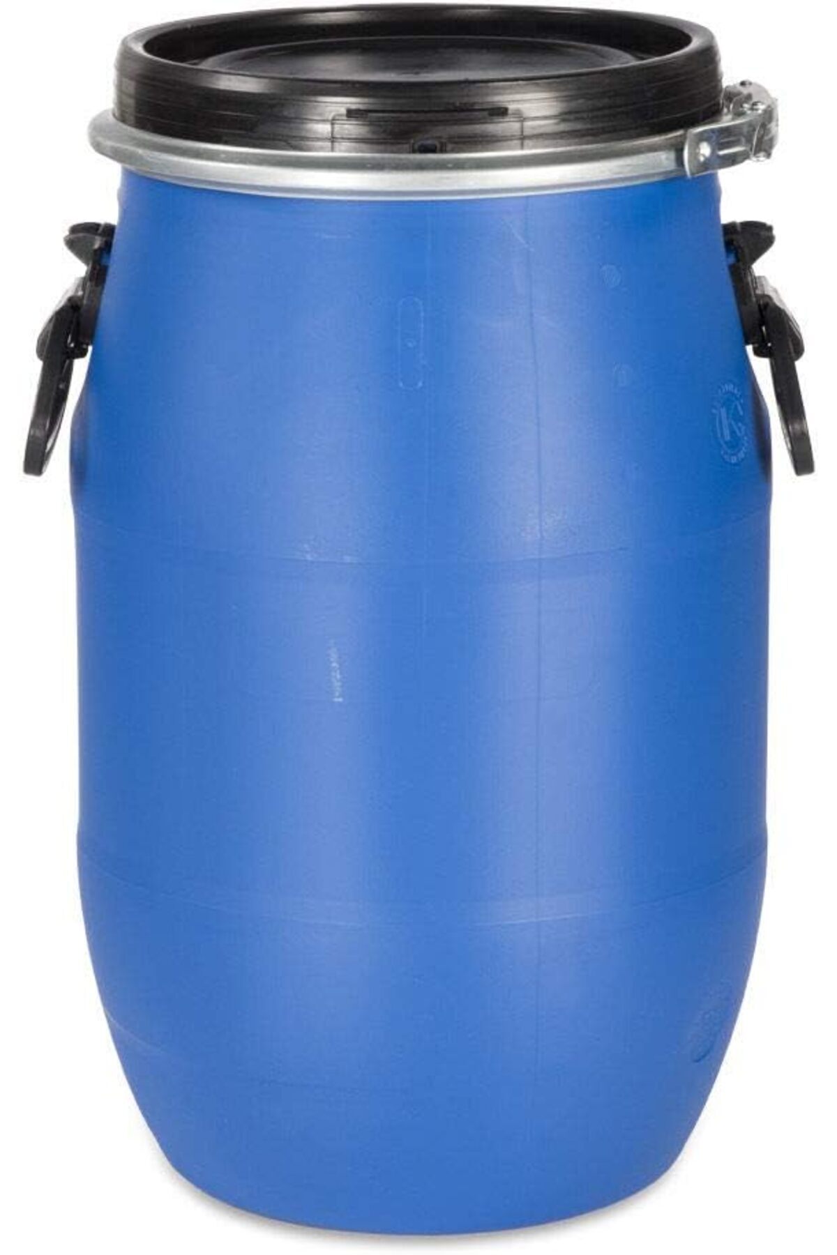 Genel Markalar kanister-vertrieb® 30 litre geniş ağızlı varil, kapaklı varil, siyah, mavi, yeşil (mavi)