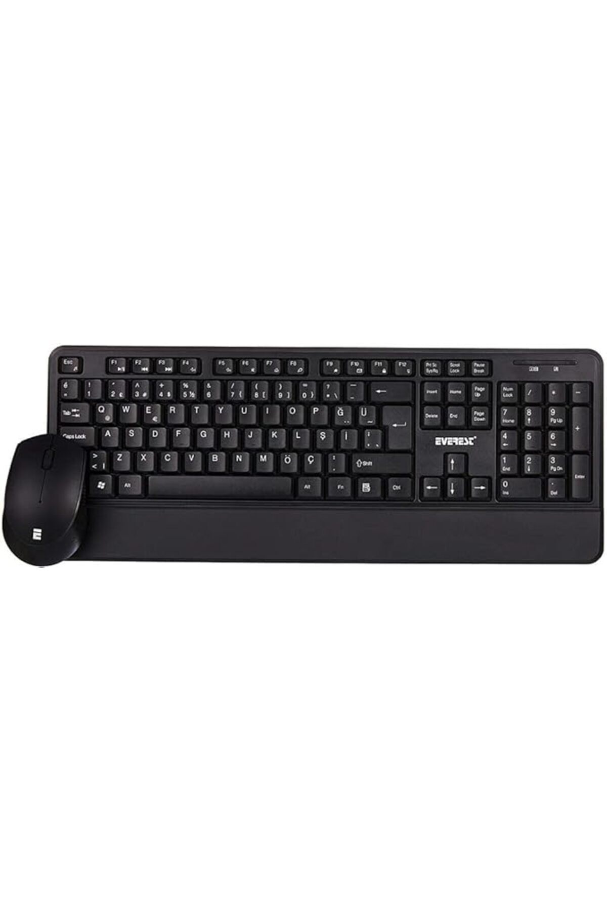 SoyluhanStore KM-6176 OFFICAL Siyah Kablosuz Combo Q Multimedia Klavye + Mouse Set