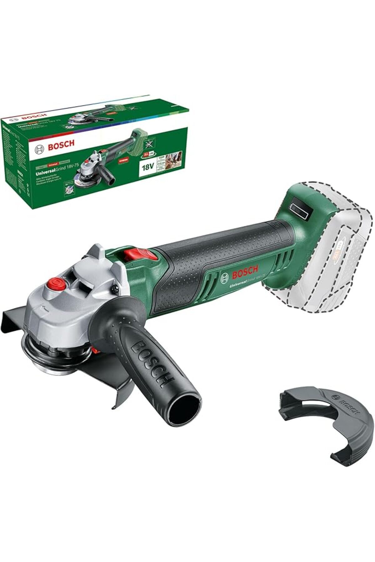 SoyluhanStore Home & Garden UniversalGrind 18V-75 (125mm) (Solo)