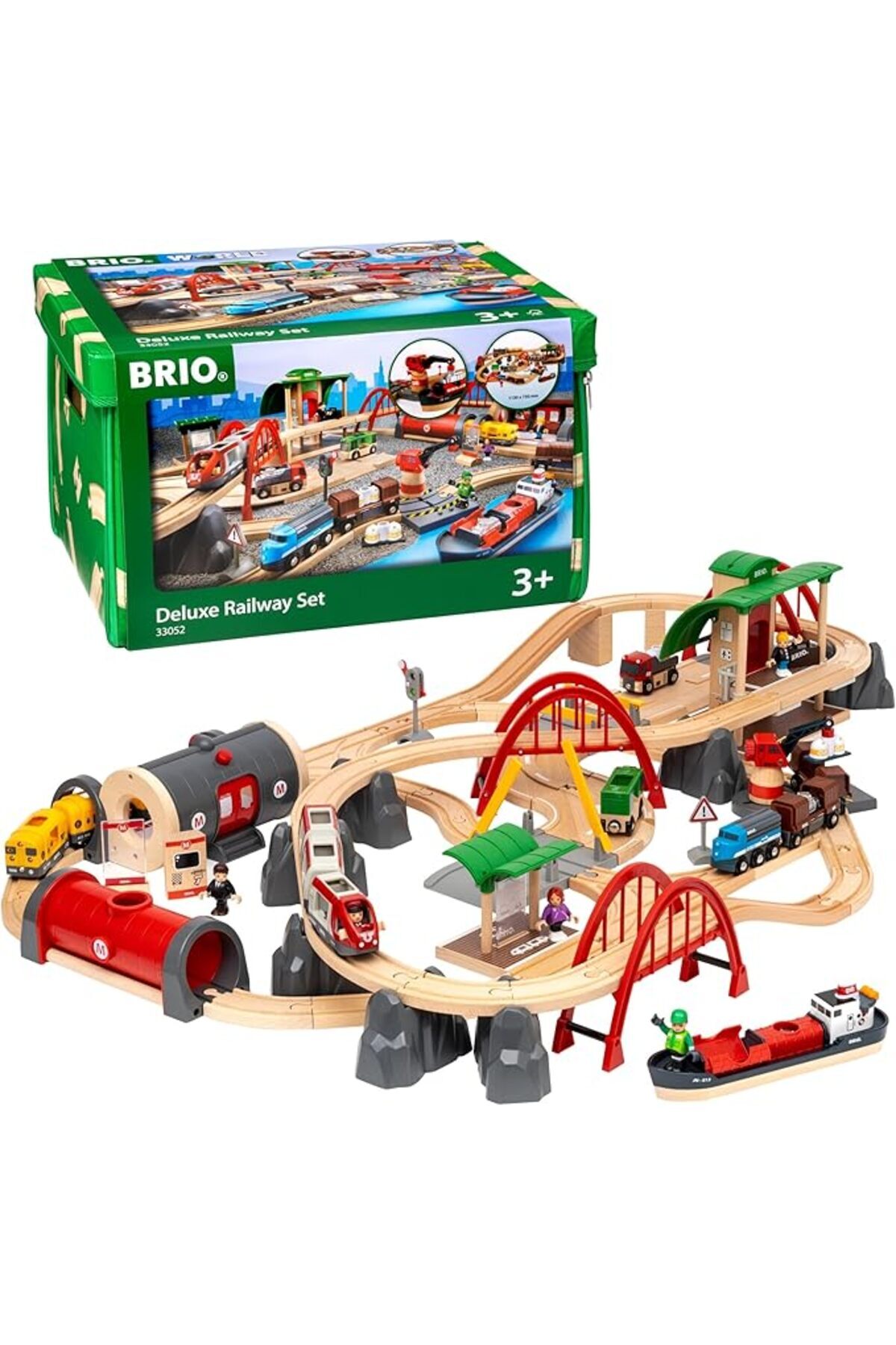 salesalbutik 33052 BRIO D Demiryolu Seti Oyuncak Seti