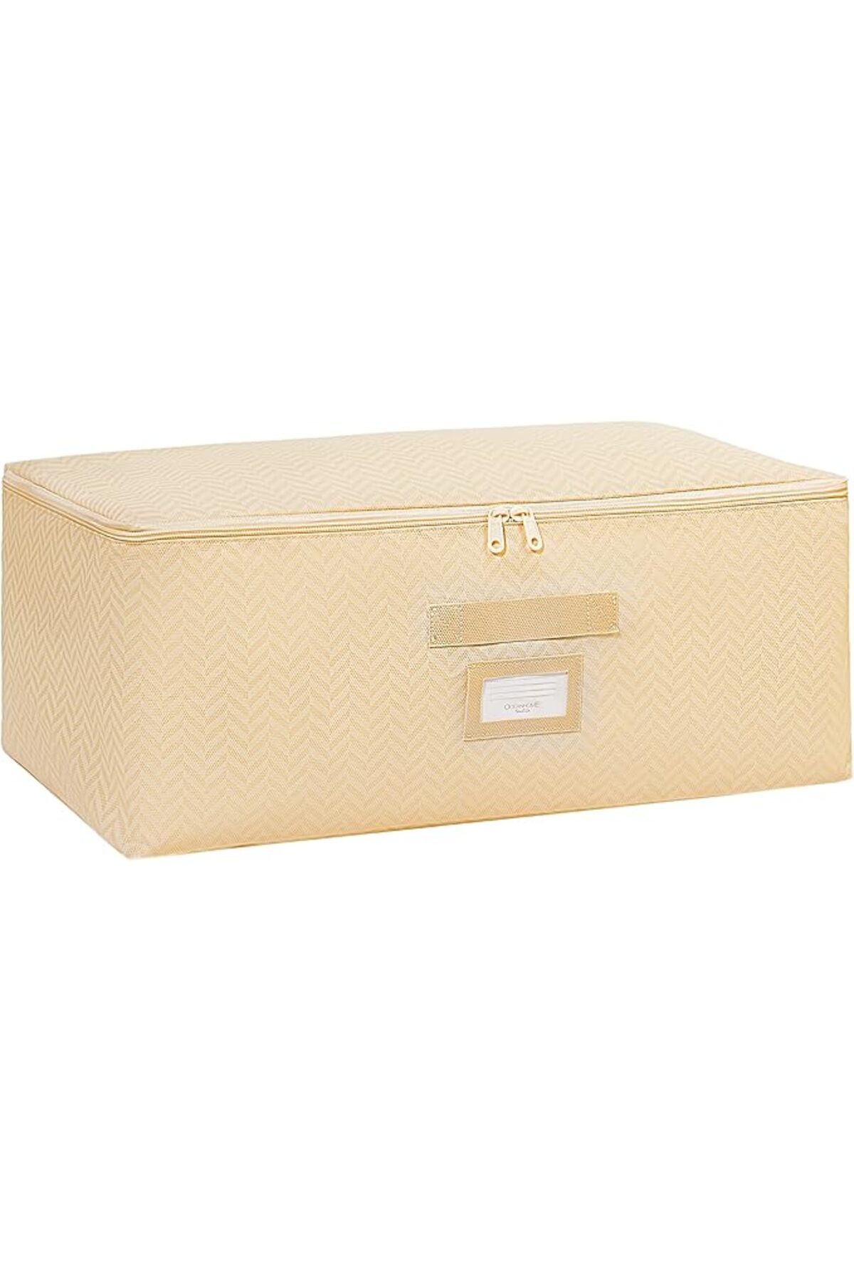 Genel Markalar Home Textile Orta Boy Bej Balıksırtı Hurç 52 x 28 x 21 cm