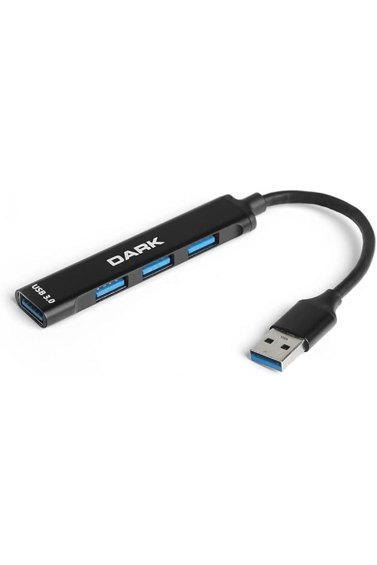 SoyluhanStore Connect Master 4 Port (1xUSB 3.0 + 3xUSB 2.0) Alüminyum Kasa USB Çoklayıcı HUB (DK-AC-USB310)