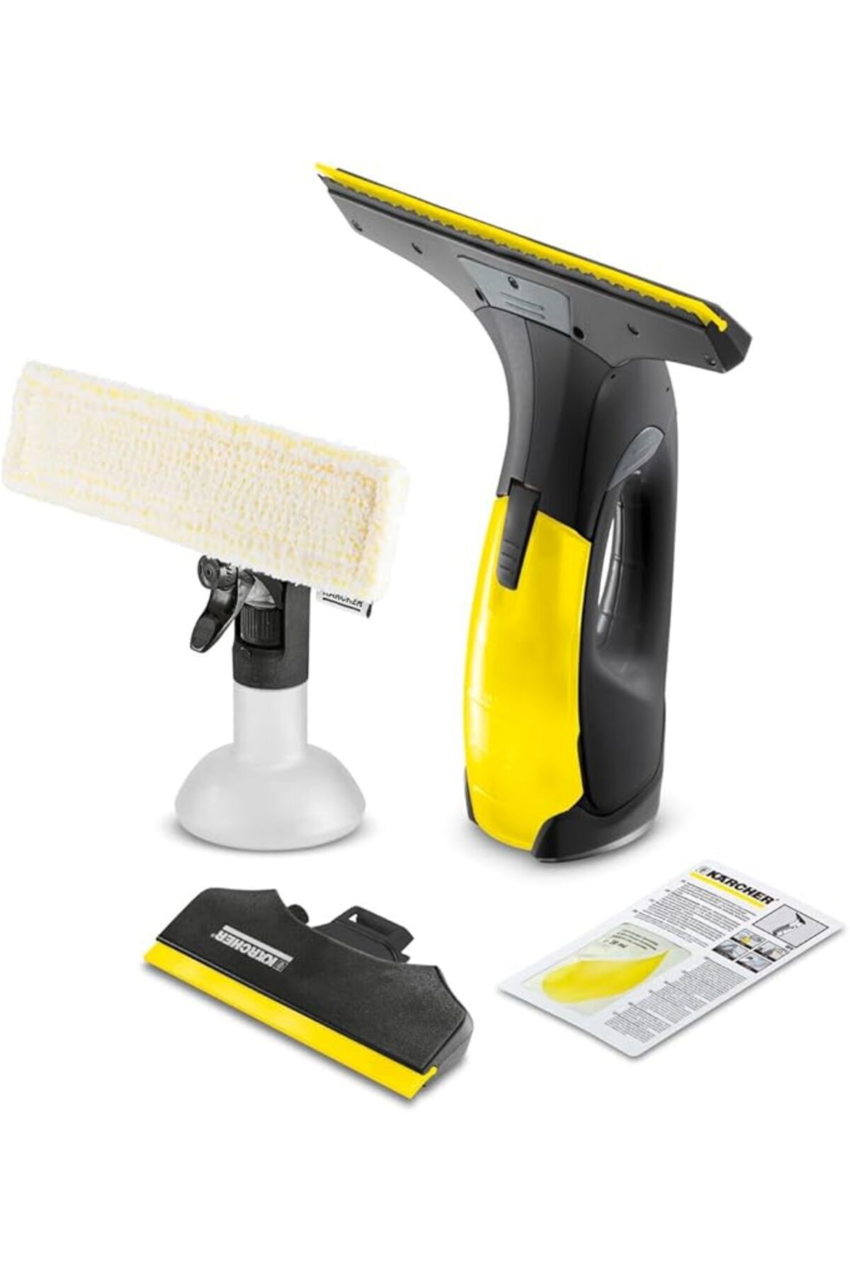 SoyluhanStore WV 2 Black Edition Cam Temizleme Makinesi, 105 m2 Temizleme Alanı