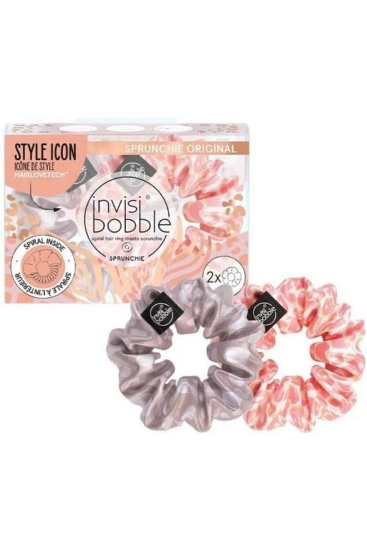 SoyluhanStore Sprunchie ''We'll Always Have Panther'' Duo Scrunchie 2'li Saten Kumaşlı Saç Tokası Seti