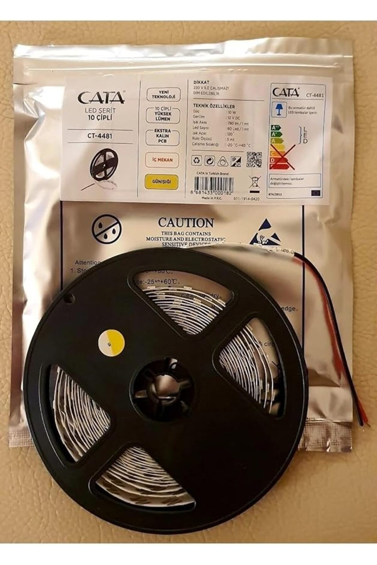 SoyluhanStore CT-4481 iç Mekan Şerit LED, 5 m