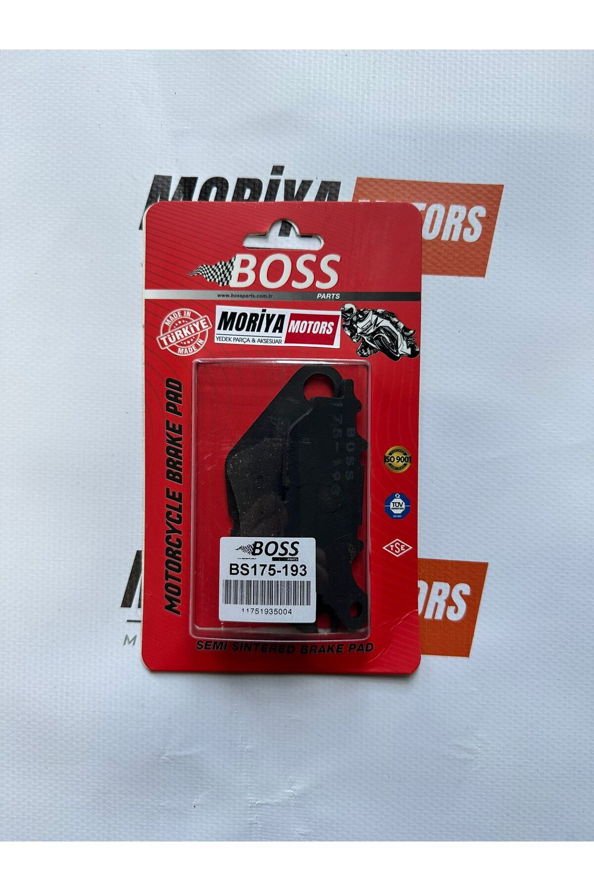 BOSS TVS NTORQ 125 uyumlu ÖN FREN BALASI