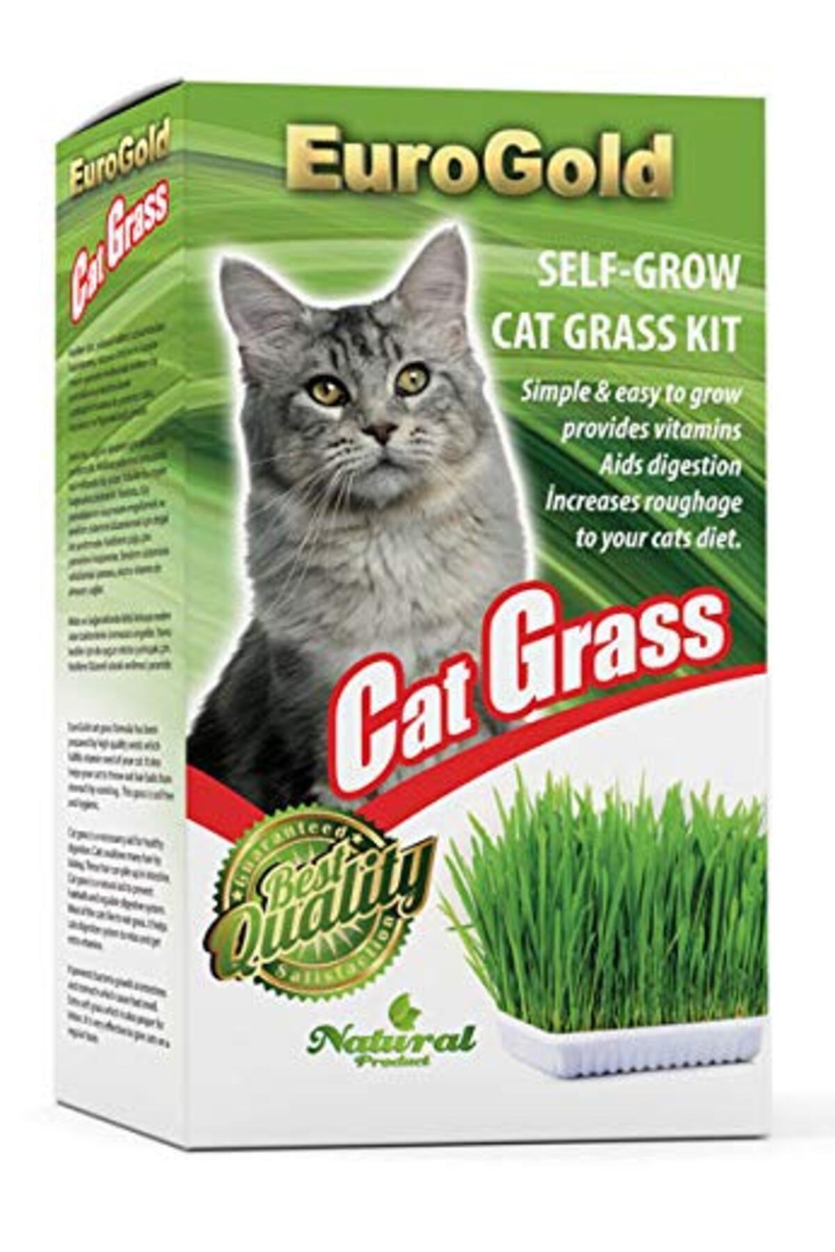 Hype Store EuroGold 4514001 Kedi Çimi, Sindirime Yardımcı, Ekstra Vitamin