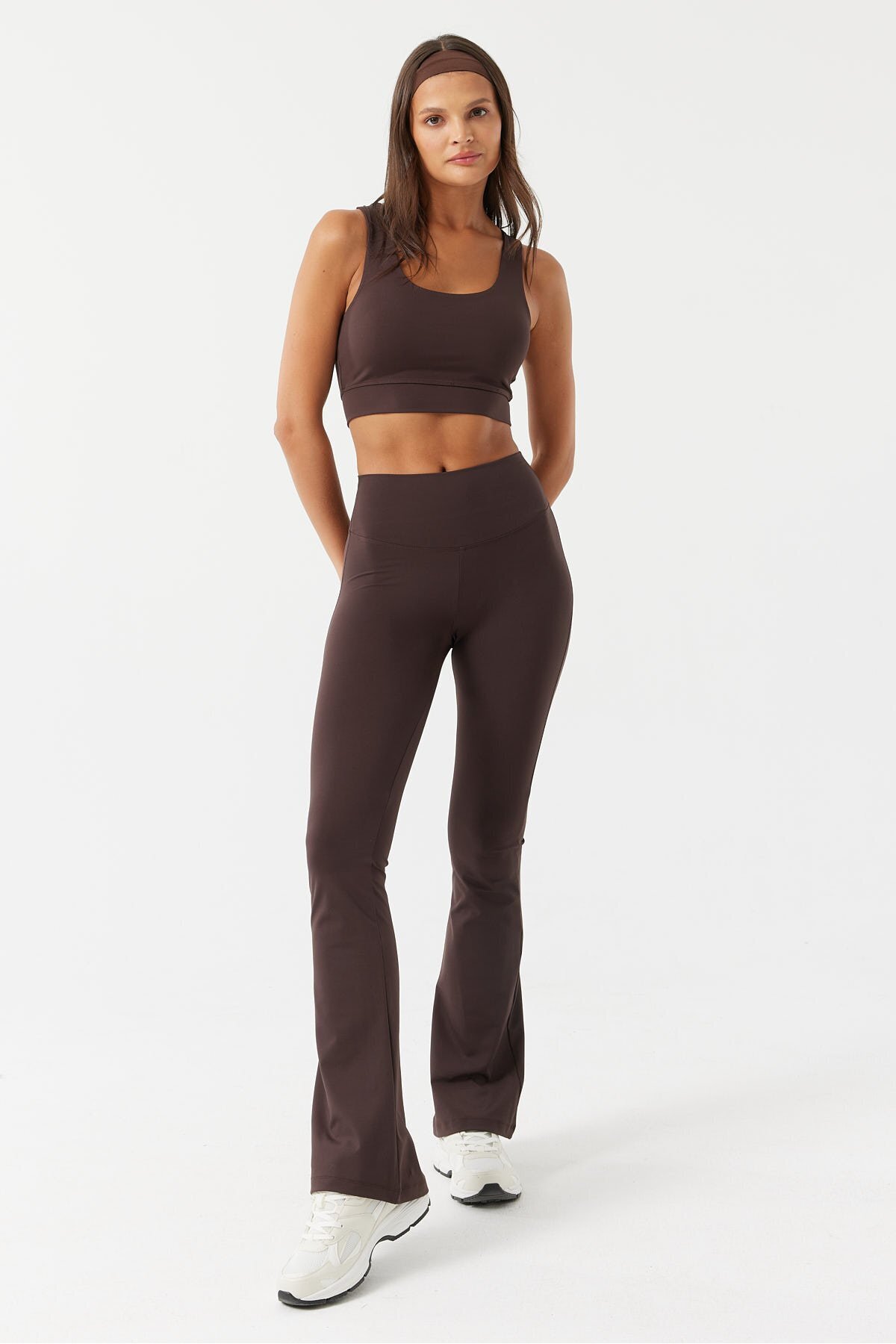 PAULMARK Kadın Bol Paça Tayt