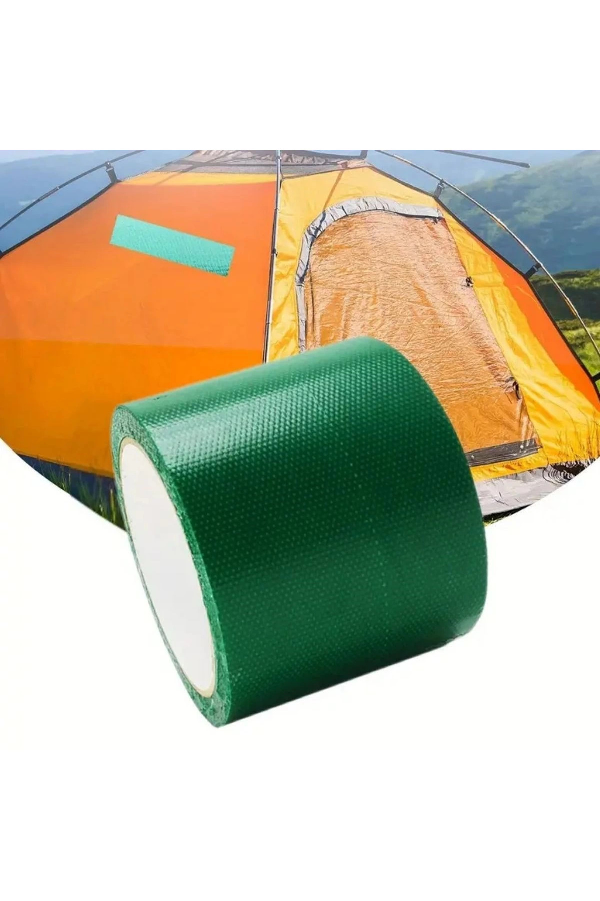 PAZAR DÜNYASI 5 cm x 5 mt. Yapışkanlı Çadır Tente Hortum Tamir Bandı